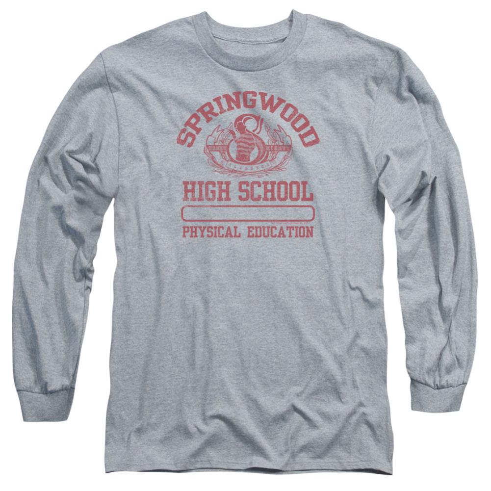 A Nightmare On Elm Street Springwood High Men's 18/1 Cotton Long-Sleeve T-Shirt