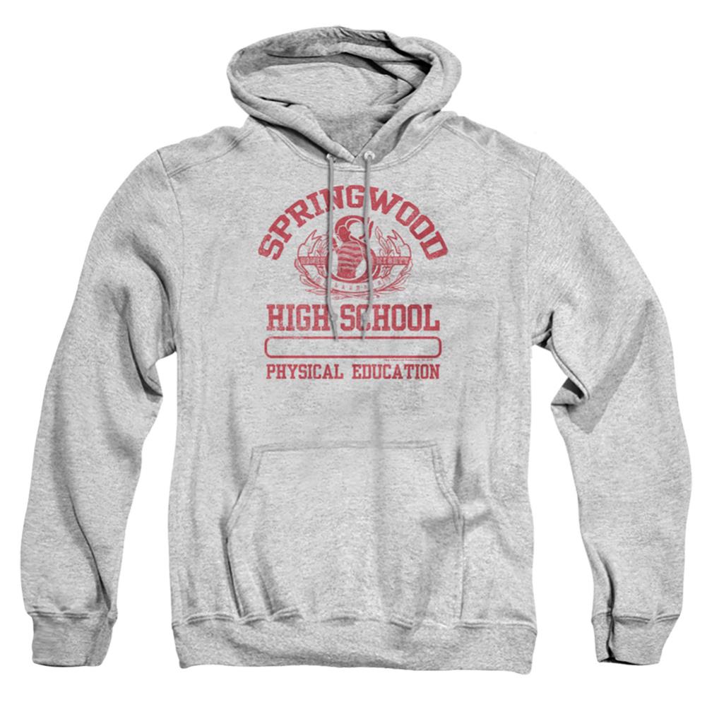 A Nightmare On Elm Street Springwood High Men's Pull-Over 75 25 Poly Hoodie