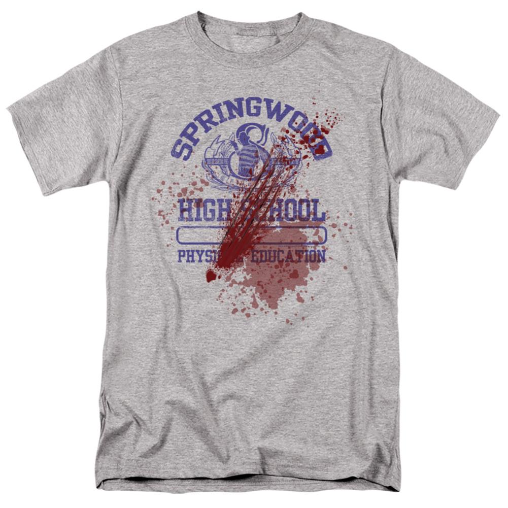 A Nightmare On Elm Street Springwood High Victim Men's 18/1 Cotton Short-Sleeve T-Shirt