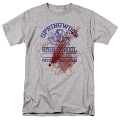 A Nightmare On Elm Street Springwood High Victim Men's 18/1 Cotton Short-Sleeve T-Shirt