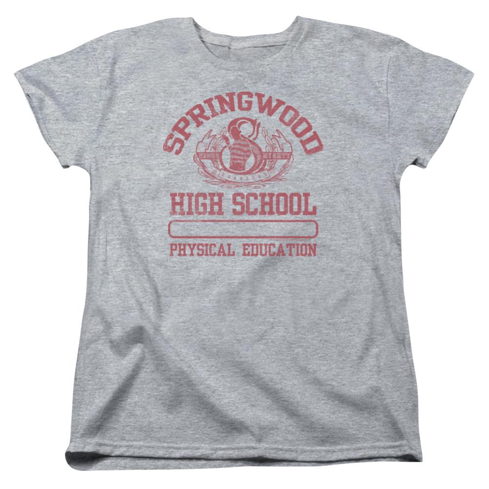 A Nightmare On Elm Street Springwood High Women's 18/1 Cotton Short-Sleeve T-Shirt
