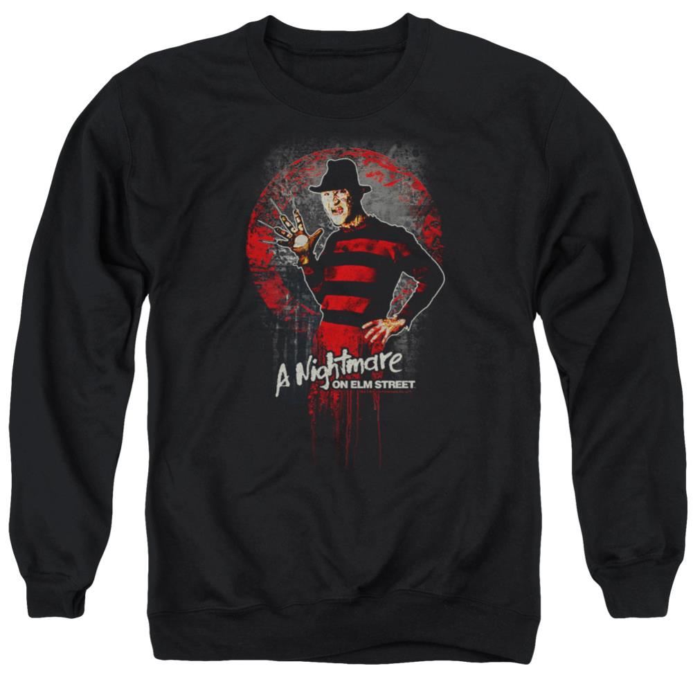 A Nightmare On Elm Street This Is God Men's Crewneck 50 50 Poly Long-Sleeve T-Shirt