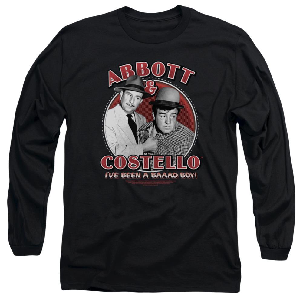 Abbott And Costello Bad Boy Men's 18/1 Cotton Long-Sleeve T-Shirt