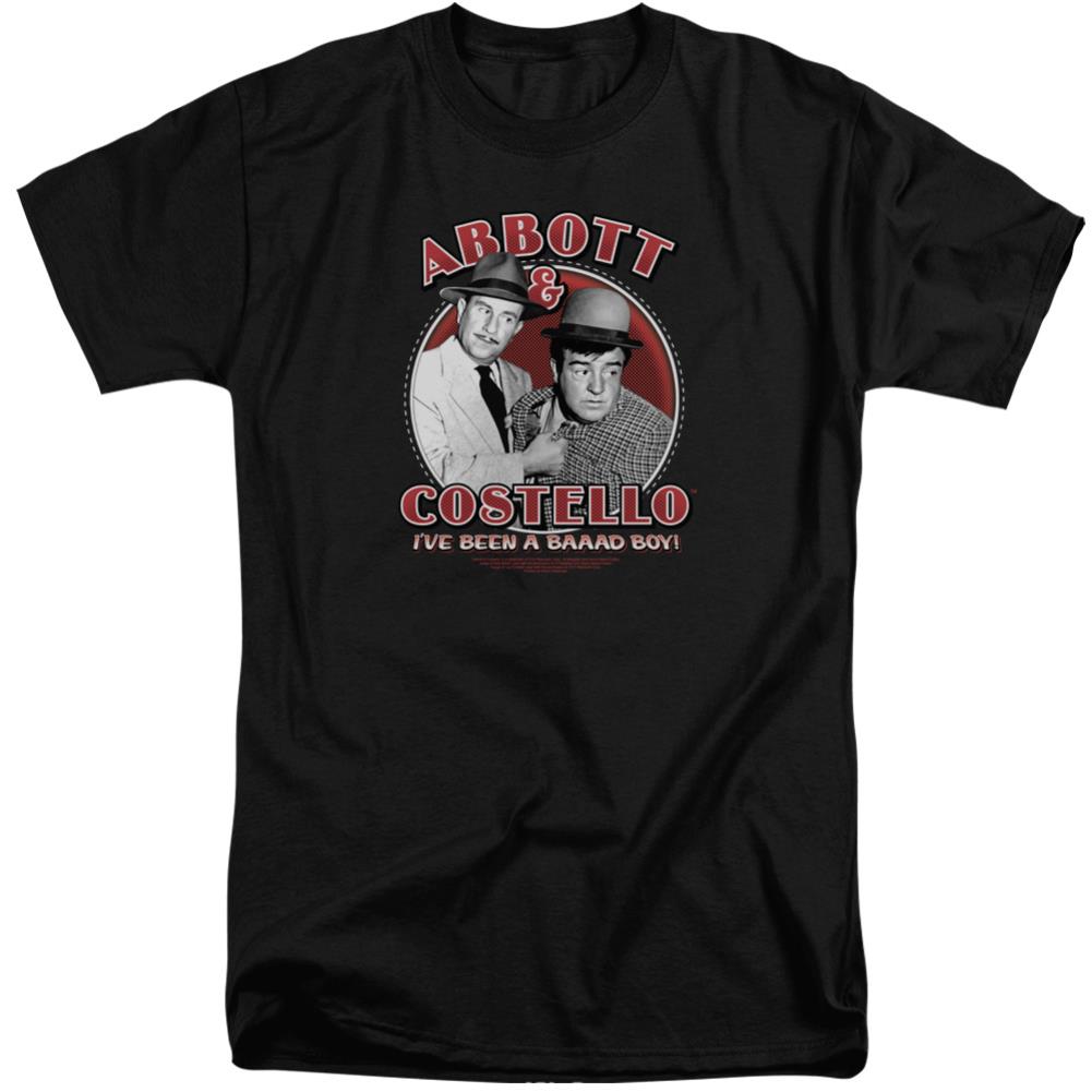 Abbott And Costello Bad Boy Men's 18/1 Tall Cotton Short-Sleeve T-Shirt