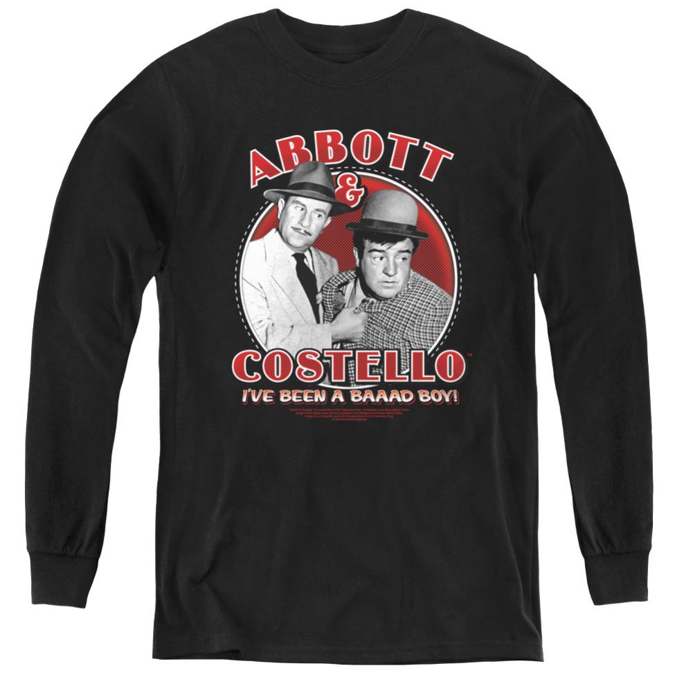 Abbott And Costello Bad Boy Youth Long-Sleeve T-Shirt