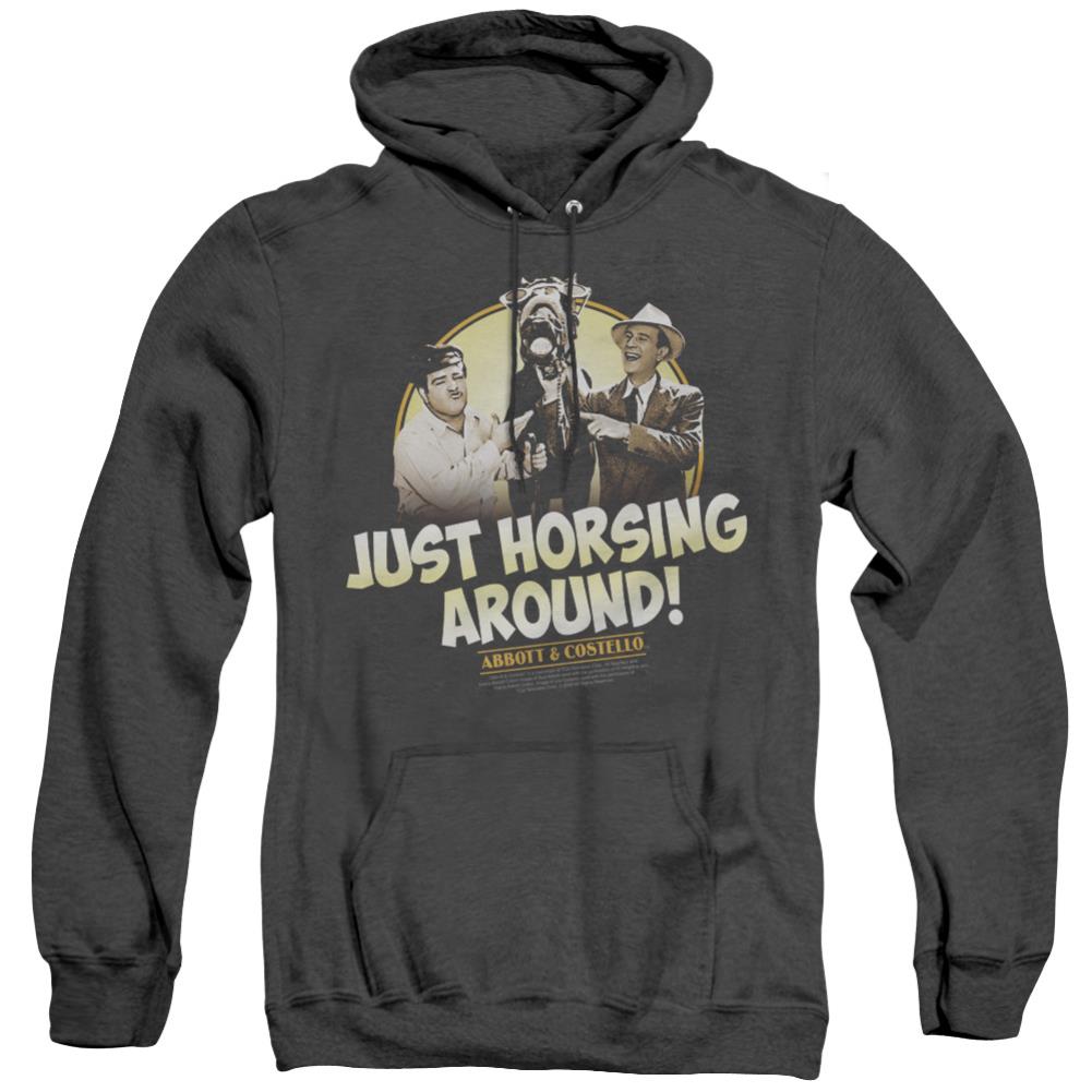 Abbott And Costello Horsing Around Men's Pull-Over Hoodie