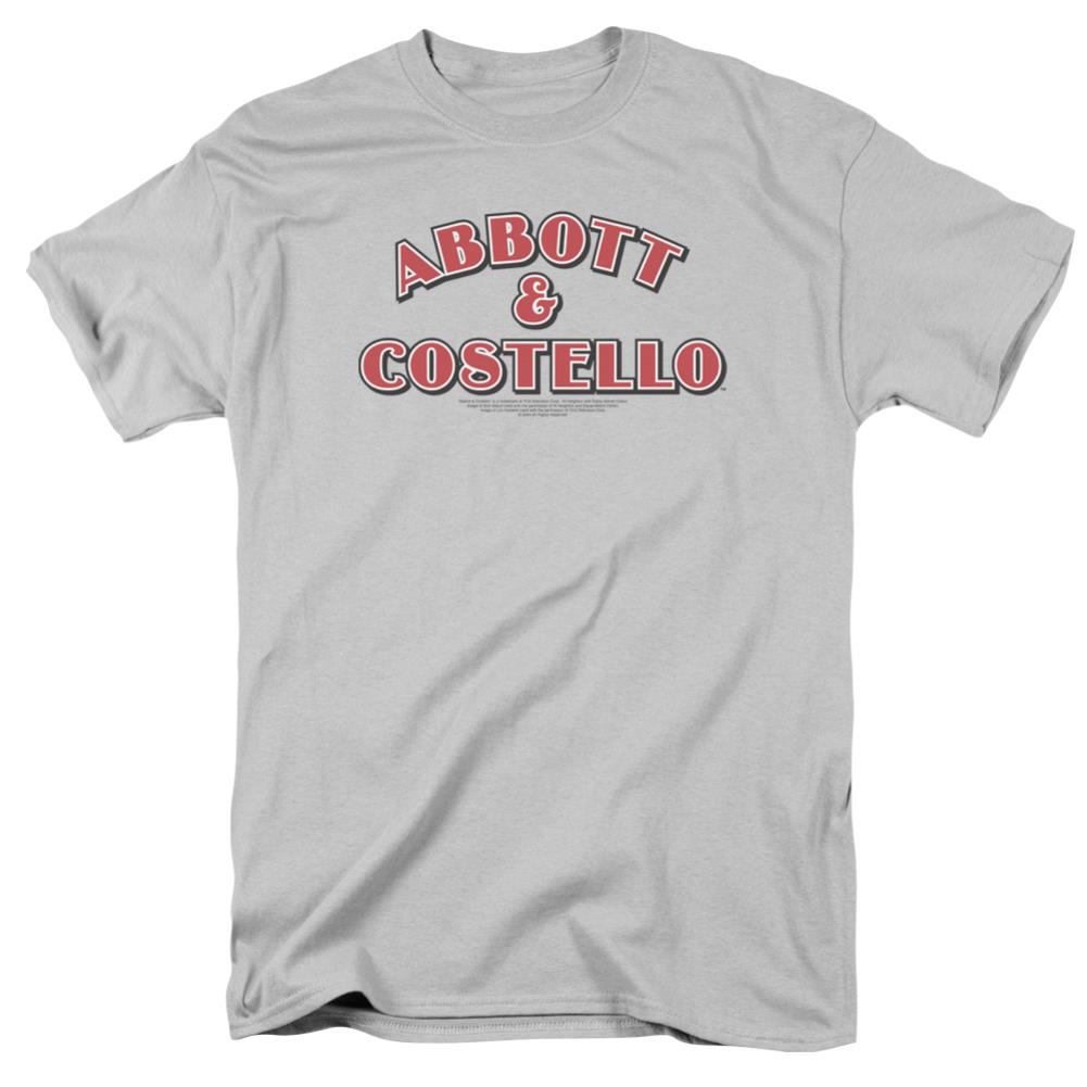 Abbott And Costello Logo Men's 18/1 Cotton Short-Sleeve T-Shirt