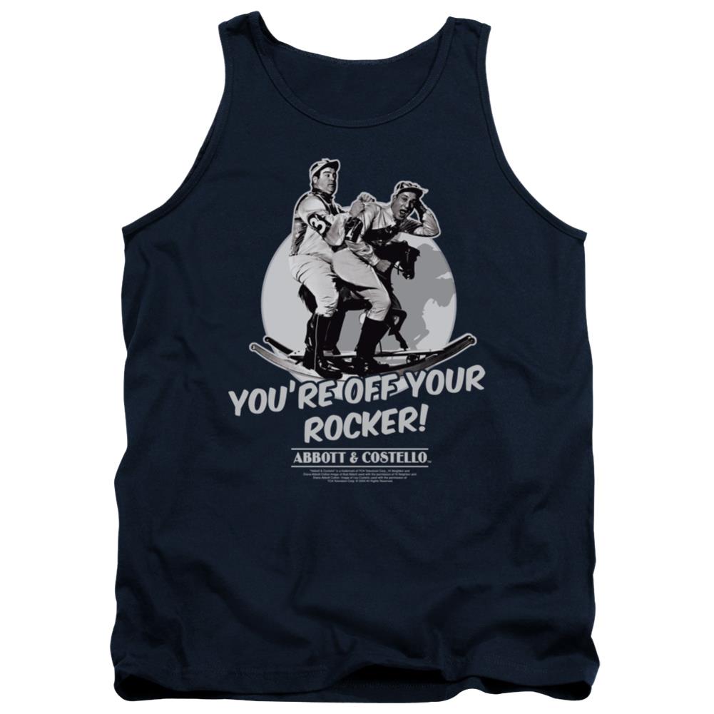 Abbott And Costello Off Your Rocker Men's 18/1 Cotton Tank Top