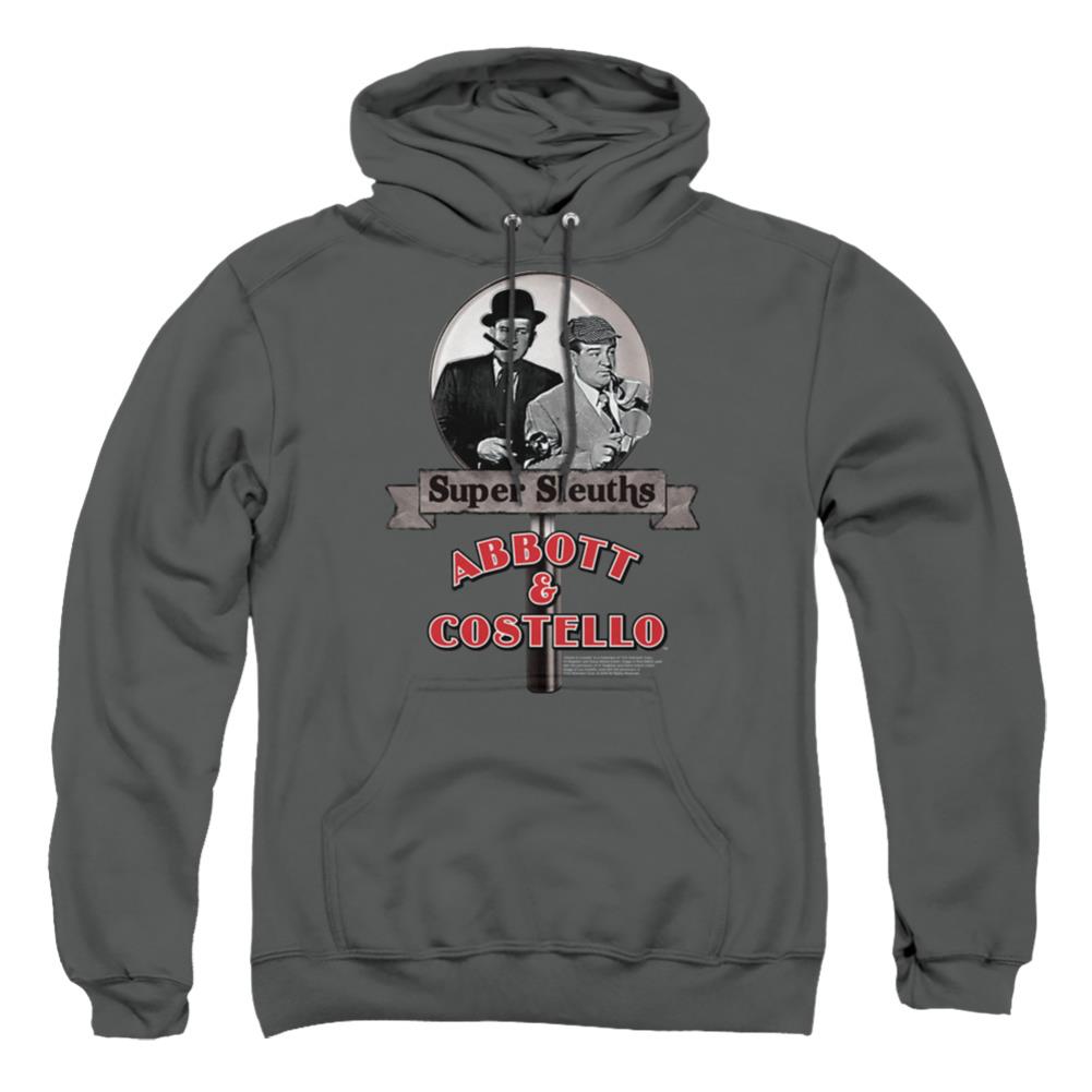 Abbott And Costello Super Sleuths Men's Pull-Over 75 25 Poly Hoodie