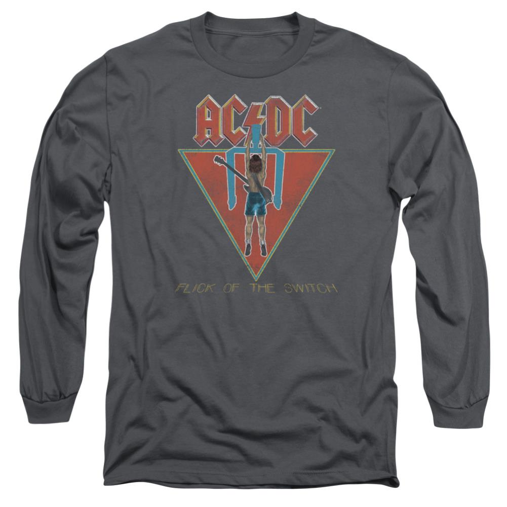 AC/DC Flick Of The Switch Men's 18/1 Cotton Long-Sleeve T-Shirt