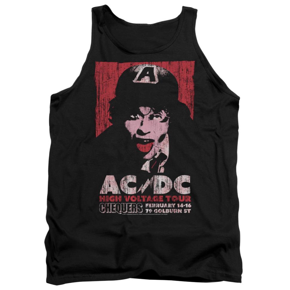 AC/DC High Voltage Live 1975 Men's 18/1 Cotton Tank Top