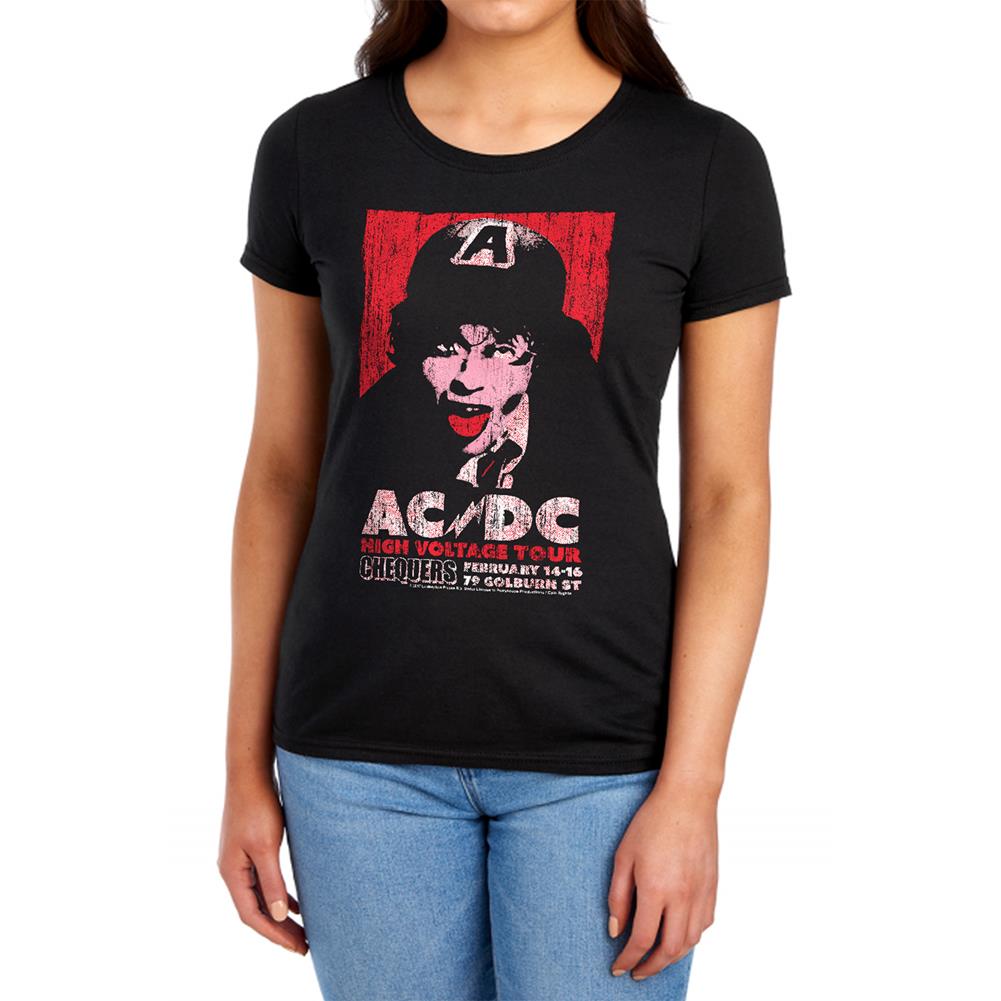 AC/DC High Voltage Live 1975 Women's 18/1 Cotton Short-Sleeve T-Shirt