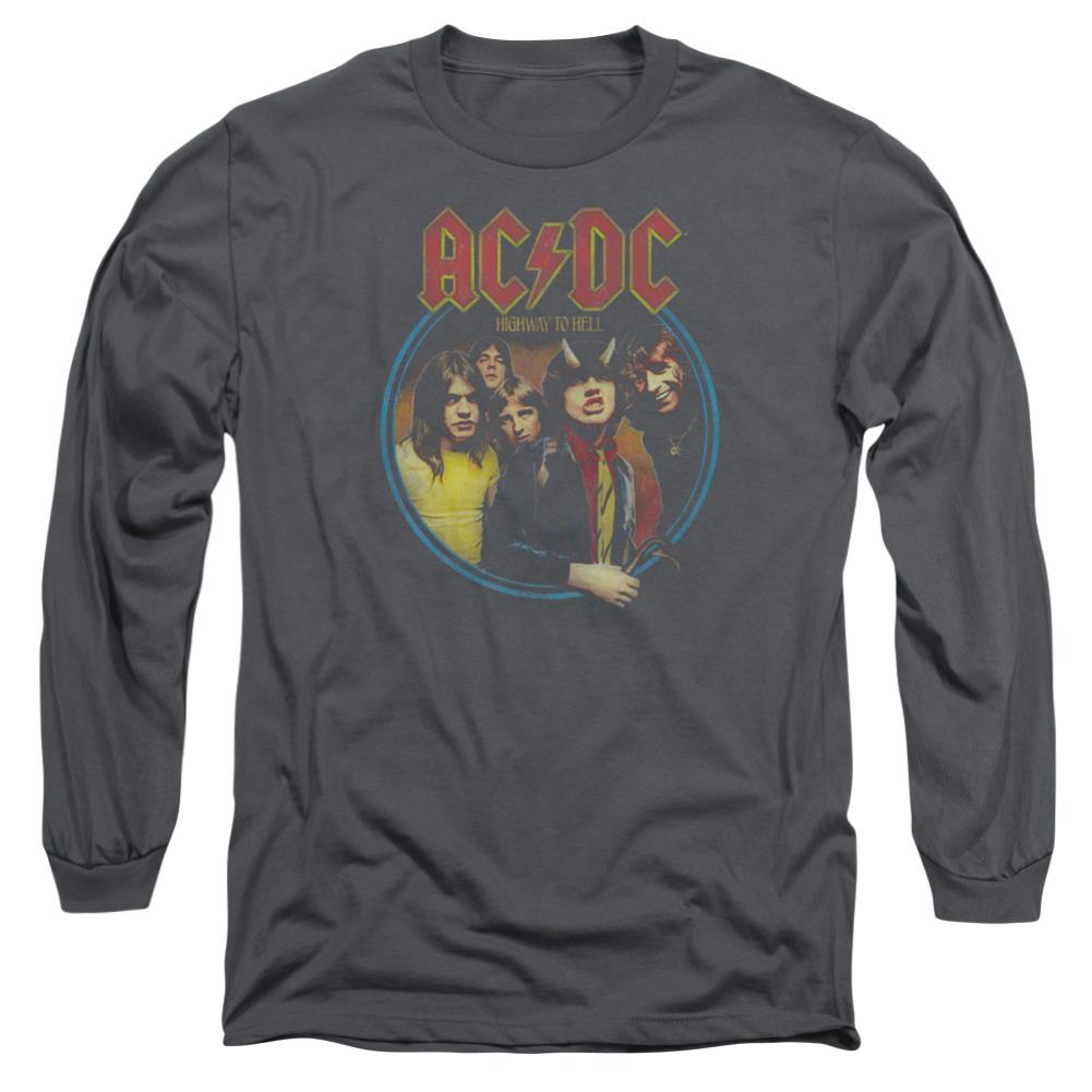 AC/DC Highway To Hell Men's 18/1 Cotton Long-Sleeve T-Shirt