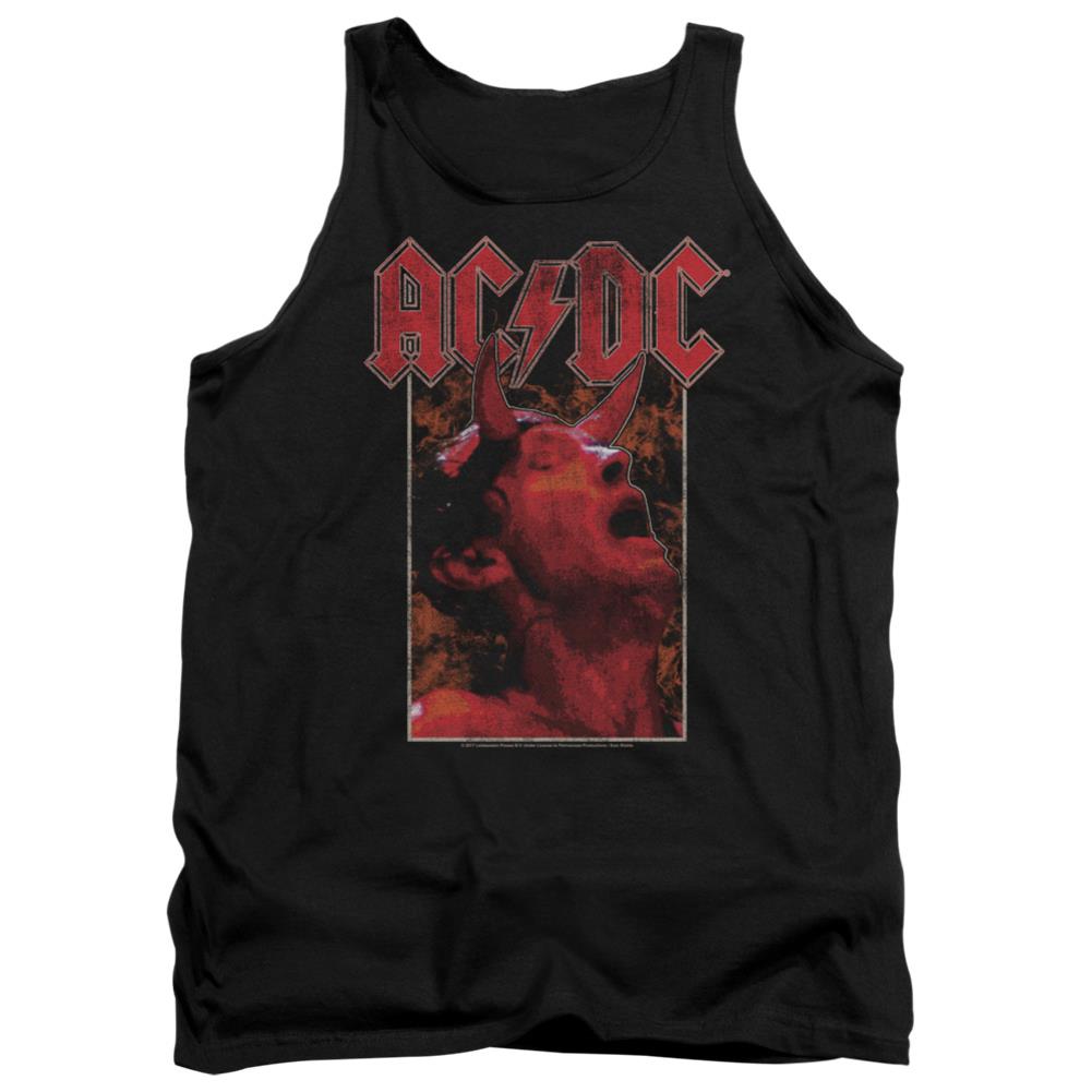 AC/DC Horns Men's 18/1 Cotton Tank Top