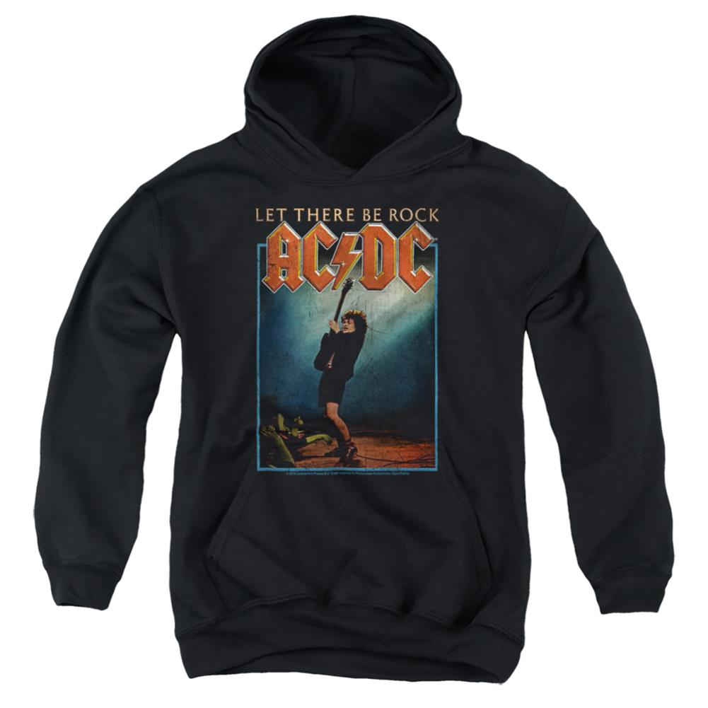 AC/DC Let There Be Rock Youth Cotton Poly Pull-Over Hoodie