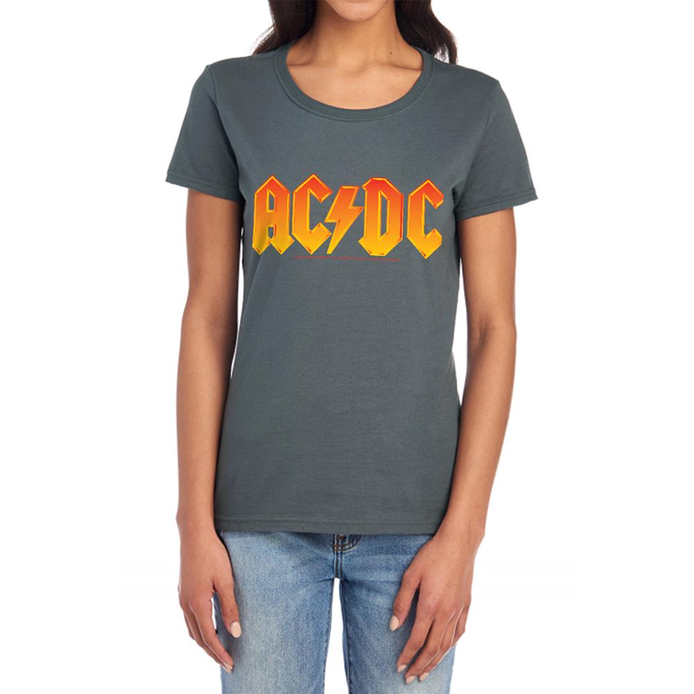 AC/DC Logo Women's 18/1 Cotton Short-Sleeve T-Shirt