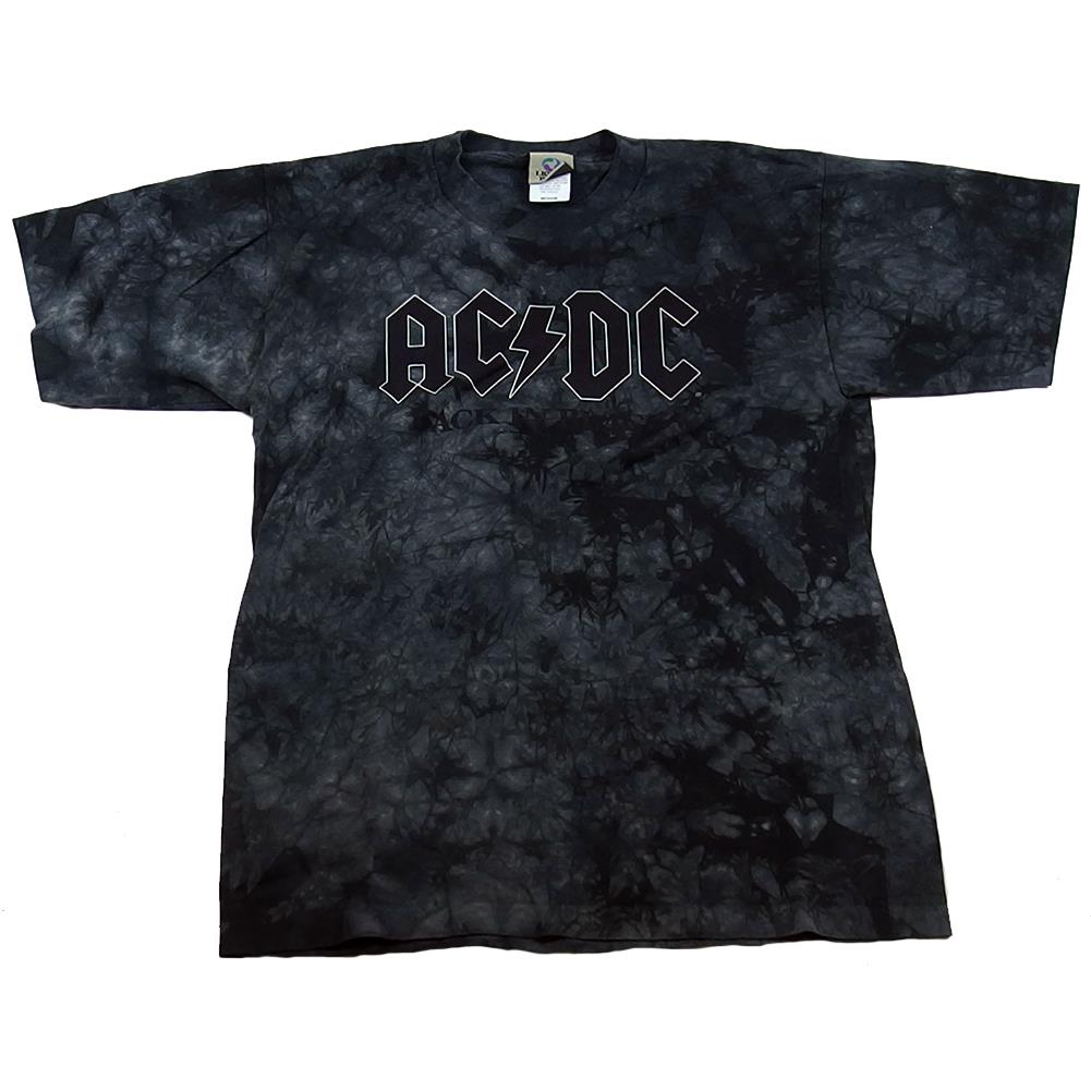 AC/DC Men's Back In Black Dye T-Shirt