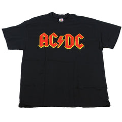 AC/DC Men's Classic Logo Black T-Shirt