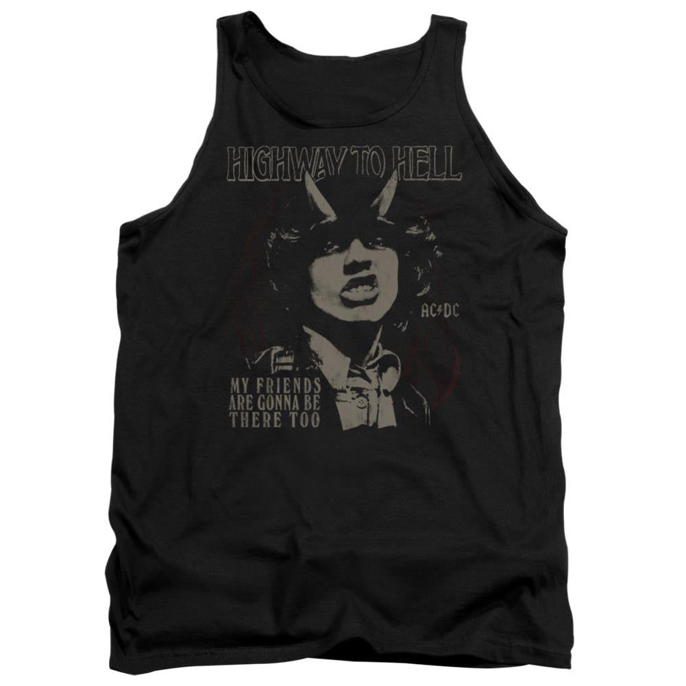 AC/DC My Friends Men's 18/1 Cotton Tank Top