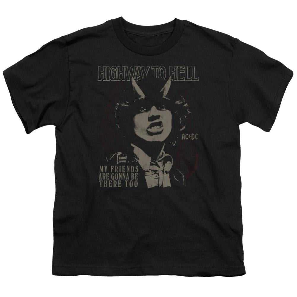 AC/DC My Friends Youth 18/1 100% Cotton Short-Sleeve T-Shirt