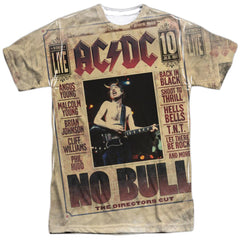 AC/DC No Bull Men's Regular Fit Polyester Short-Sleeve T-Shirt