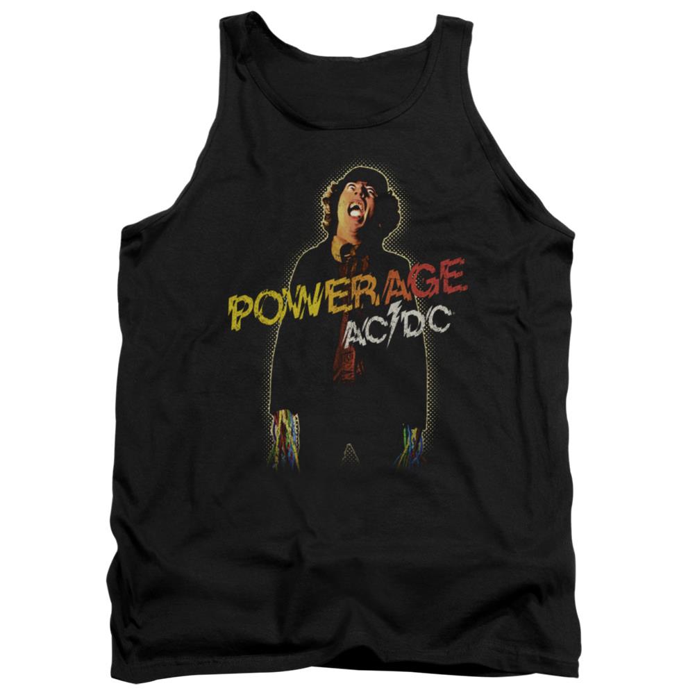 AC/DC Powerage Men's 18/1 Cotton Tank Top