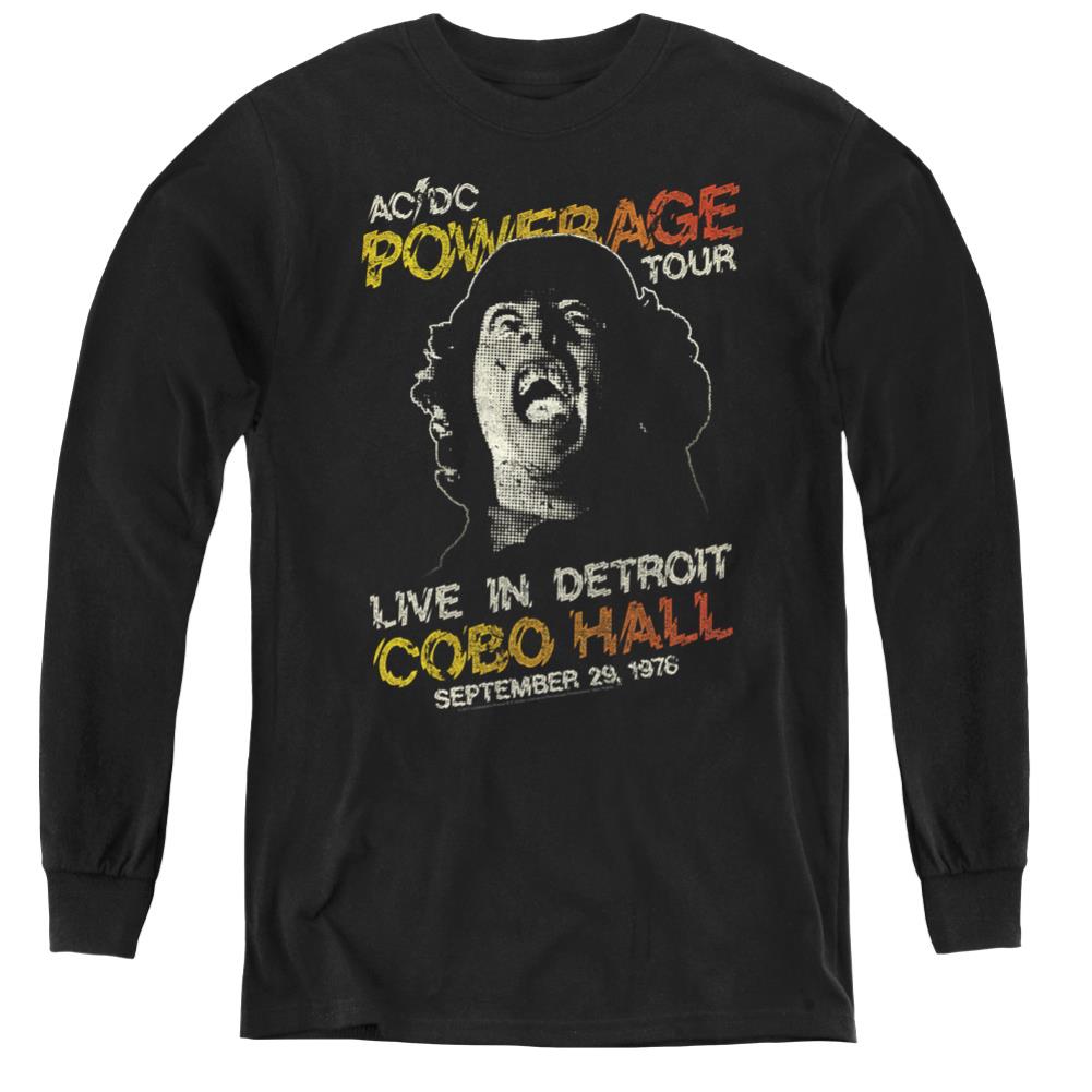 AC/DC Powerage Tour Youth Long-Sleeve T-Shirt