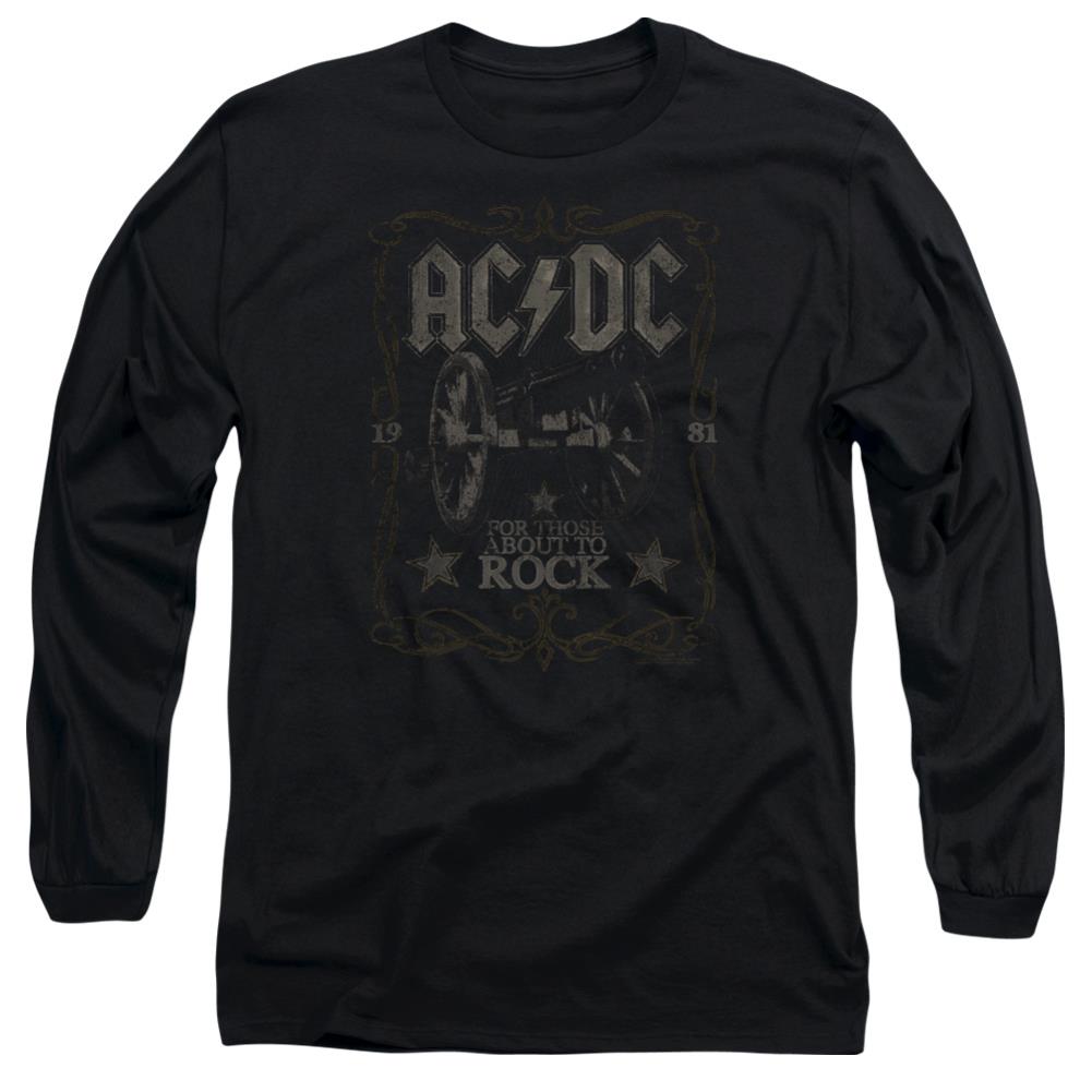 AC/DC Rock Label Men's 18/1 Cotton Long-Sleeve T-Shirt