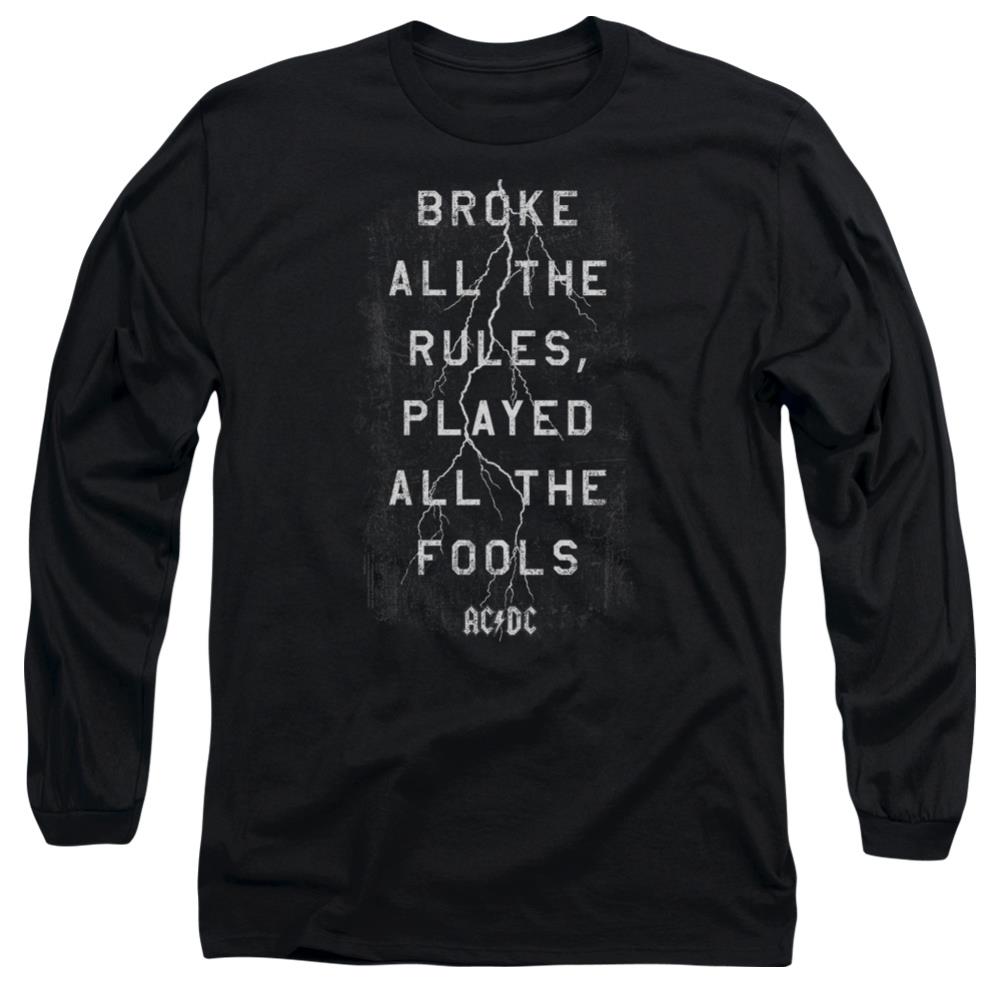 AC/DC Struck Men's 18/1 Cotton Long-Sleeve T-Shirt