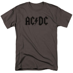 AC/DC Worn Logo Men's 18/1 Cotton Short-Sleeve T-Shirt