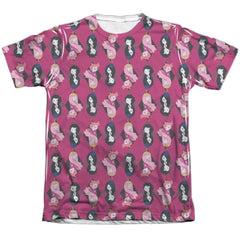 Adventure Time Allover Diamonds Men's Regular Fit Poly Cotton Short-Sleeve T-Shirt