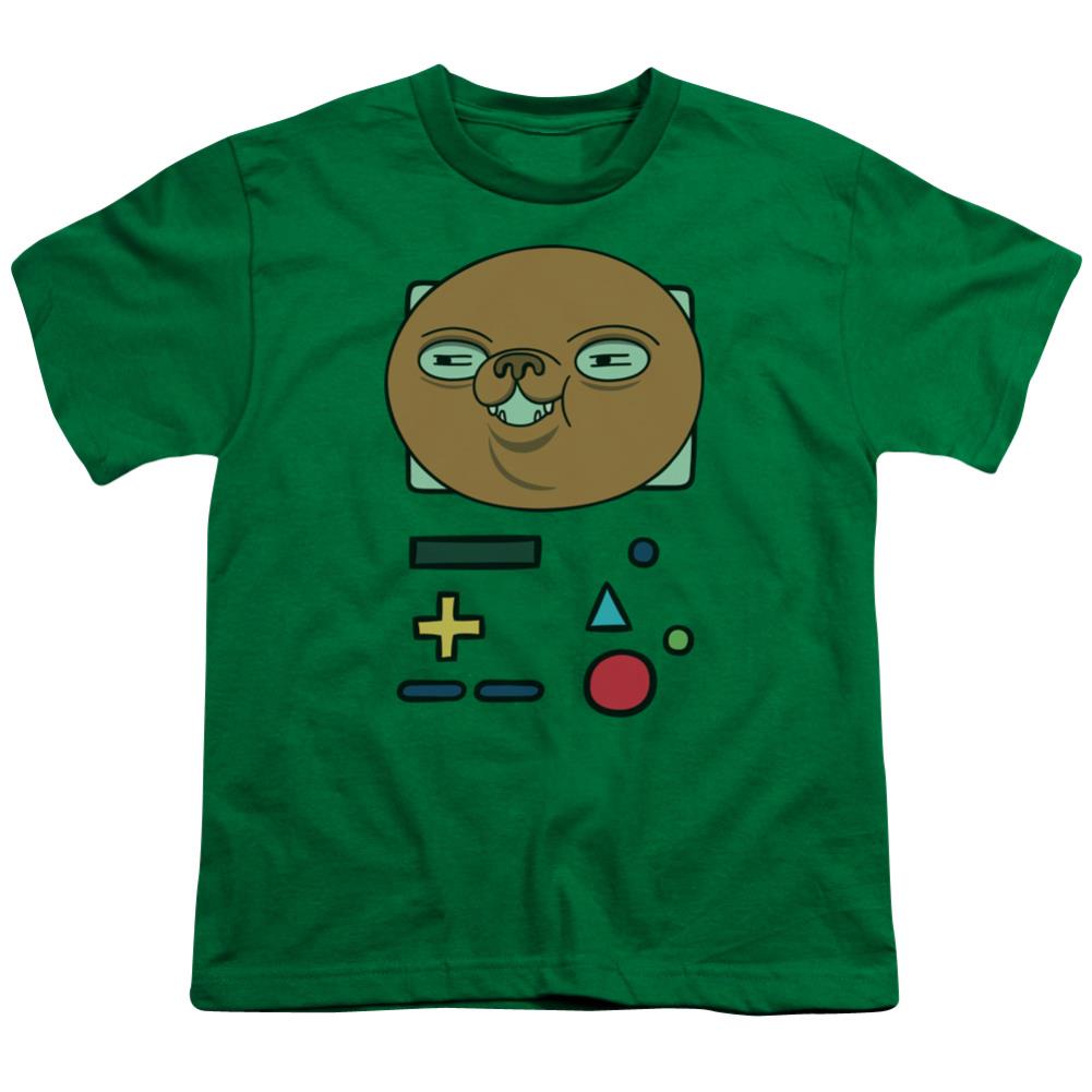 Adventure Time Bmo Mask Youth 18/1 100% Cotton Short-Sleeve T-Shirt