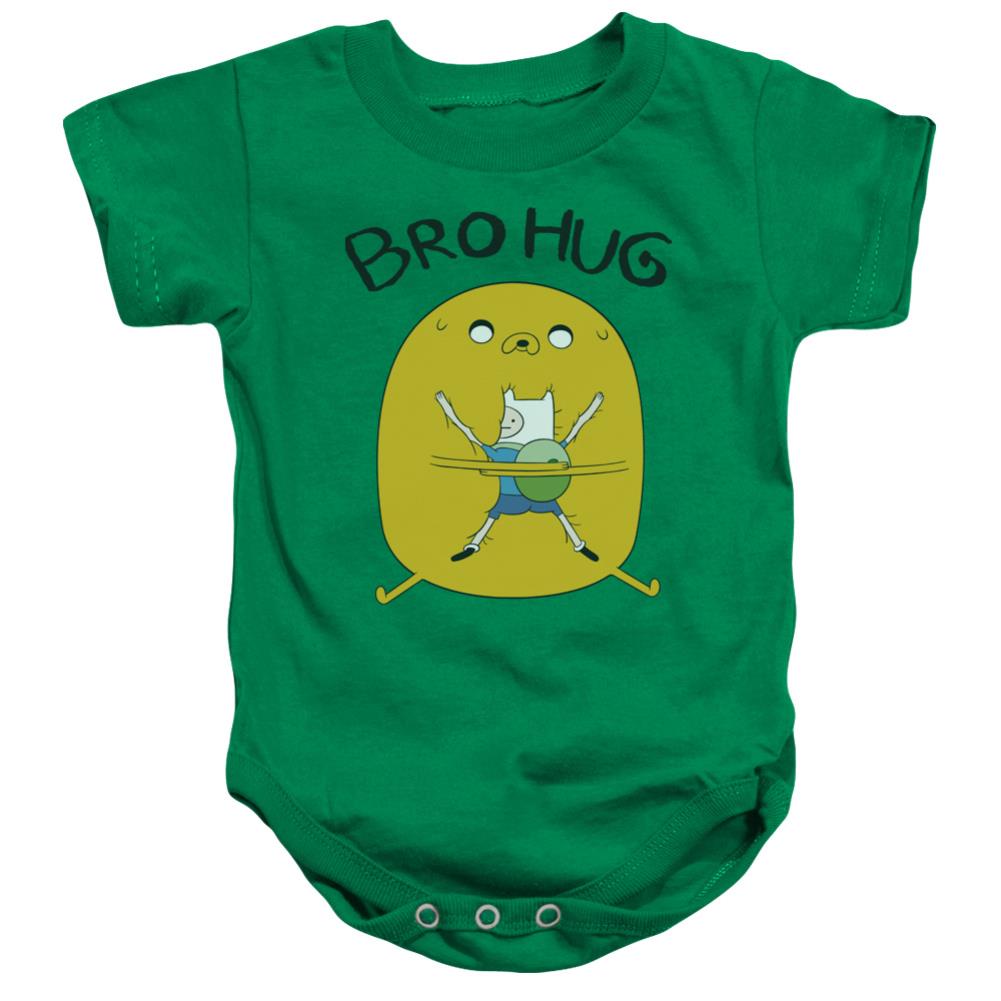 Adventure Time Bro Hug Infant's Cotton SS Snapsuit