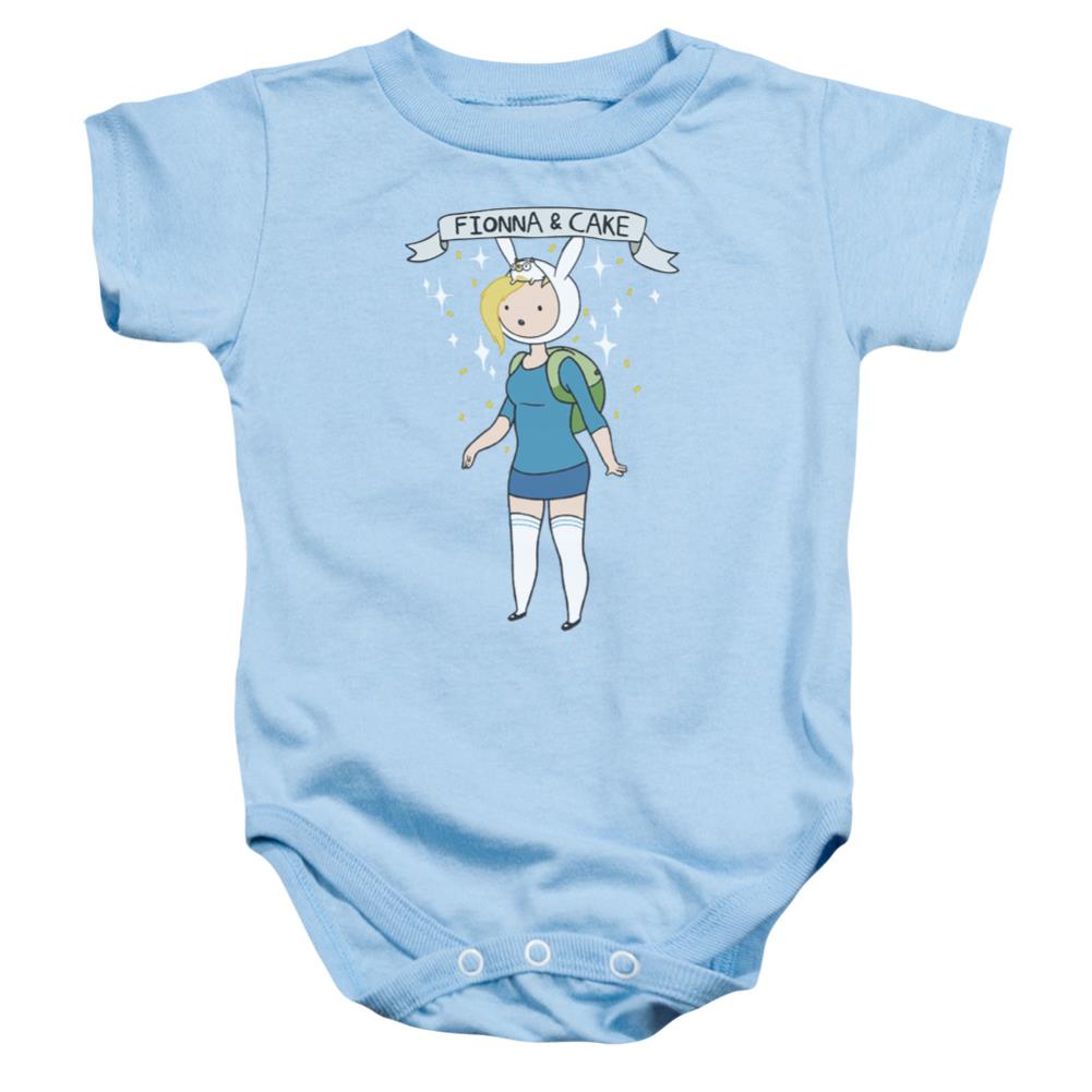 Adventure Time Fionna & Cake Infant's Cotton SS Snapsuit