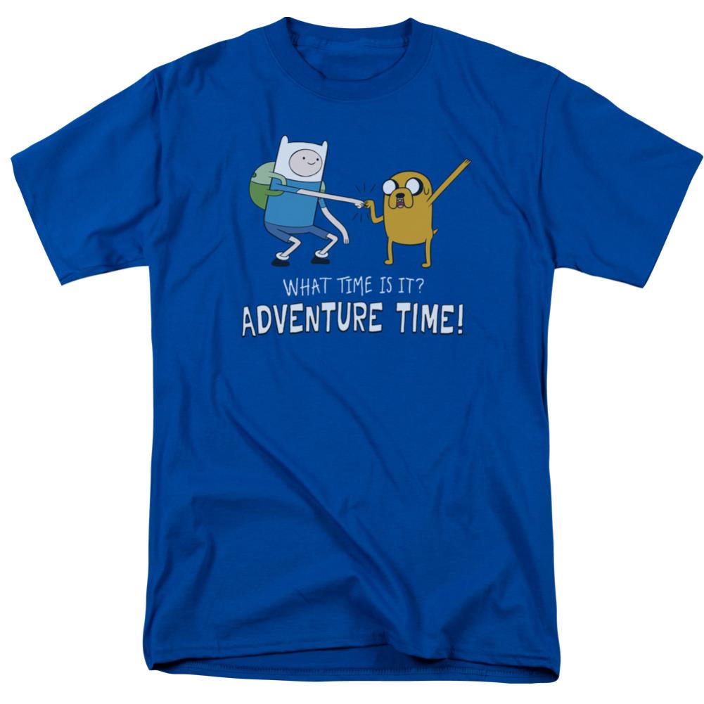 Adventure Time Fist Bump Men's 18/1 Cotton Short-Sleeve T-Shirt