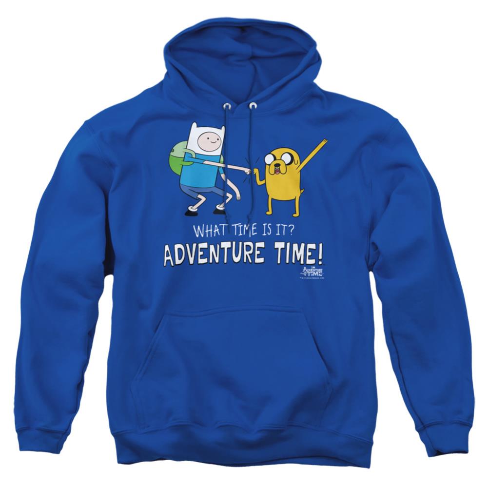 Adventure Time Fist Bump Men's Pull-Over 75 25 Poly Hoodie
