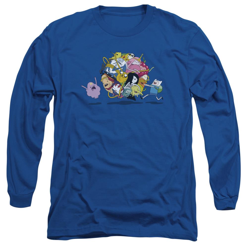 Adventure Time Glob Ball Men's 18/1 Cotton Long-Sleeve T-Shirt