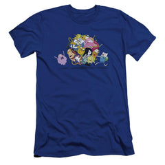 Adventure Time Glob Ball Men's Ultra-Soft 30/1 Cotton Slim Short-Sleeve T-Shirt