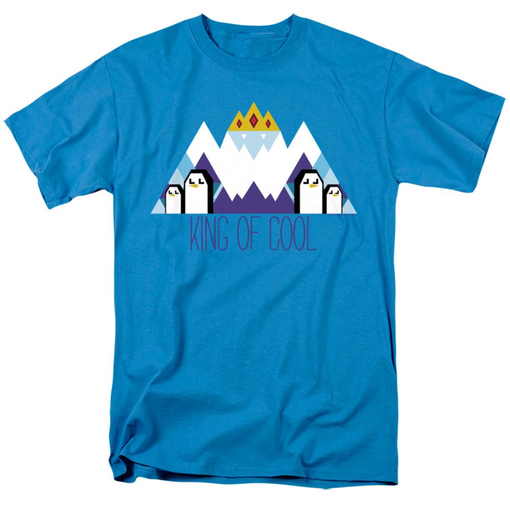 Adventure Time Ice King Geo Men's 18/1 Cotton Short-Sleeve T-Shirt