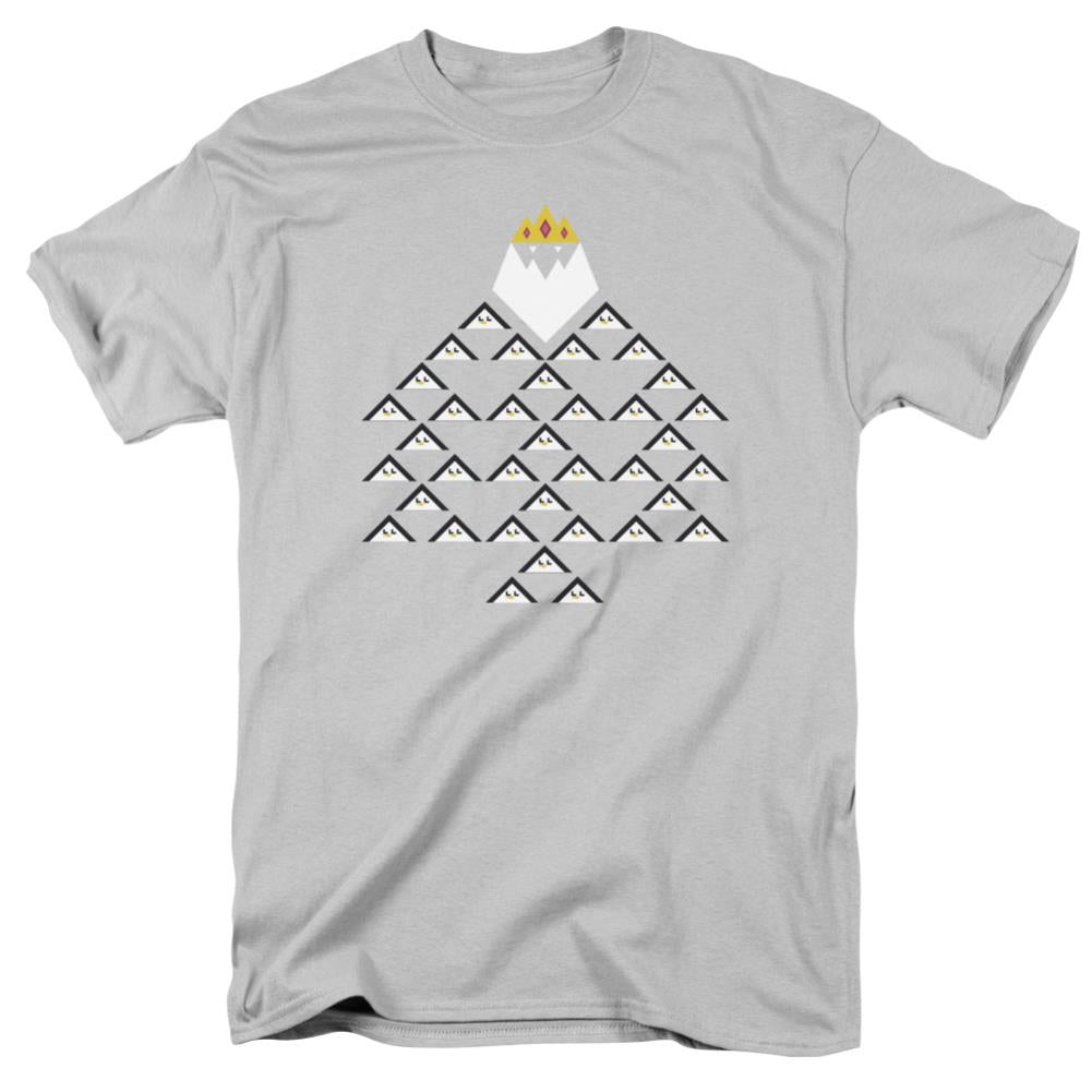 Adventure Time Ice King Triangle Men's 18/1 Cotton Short-Sleeve T-Shirt