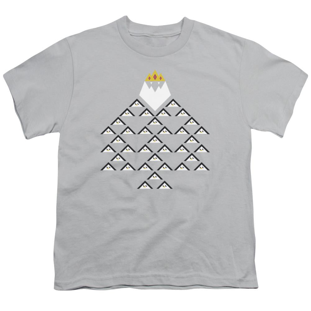 Adventure Time Ice King Triangle Youth 18/1 100% Cotton Short-Sleeve T-Shirt