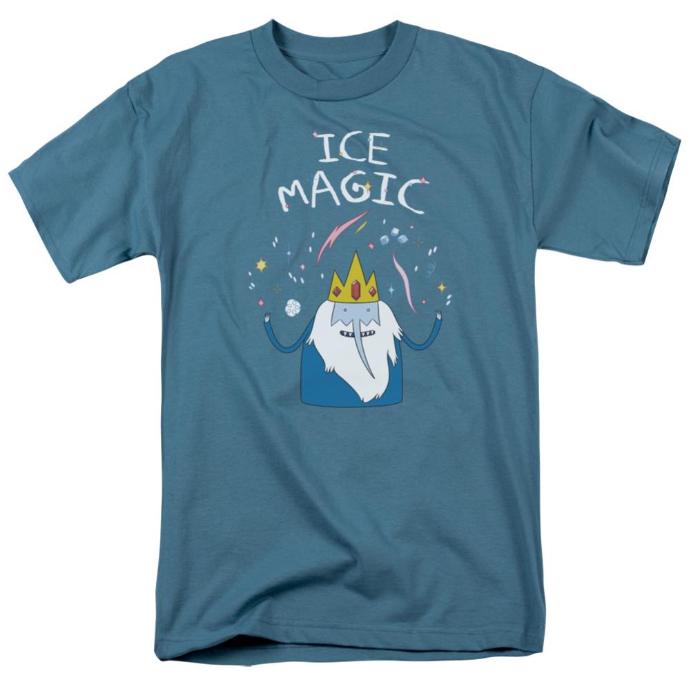 Adventure Time Ice Magic Men's 18/1 Cotton Short-Sleeve T-Shirt