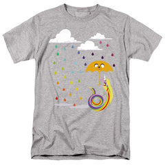 Adventure Time Lady In The Rain Men's 18/1 Cotton Short-Sleeve T-Shirt