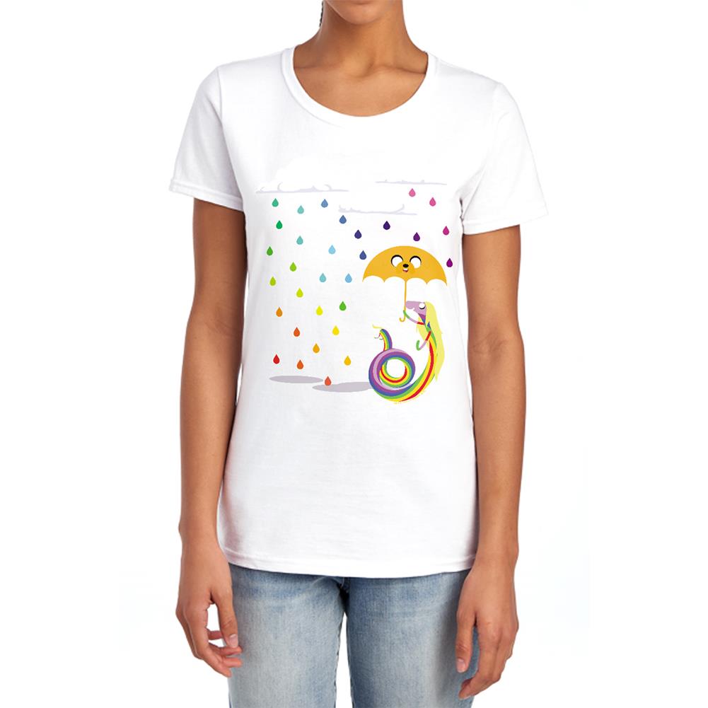 Adventure Time Lady In The Rain Women's 18/1 Cotton Short-Sleeve T-Shirt
