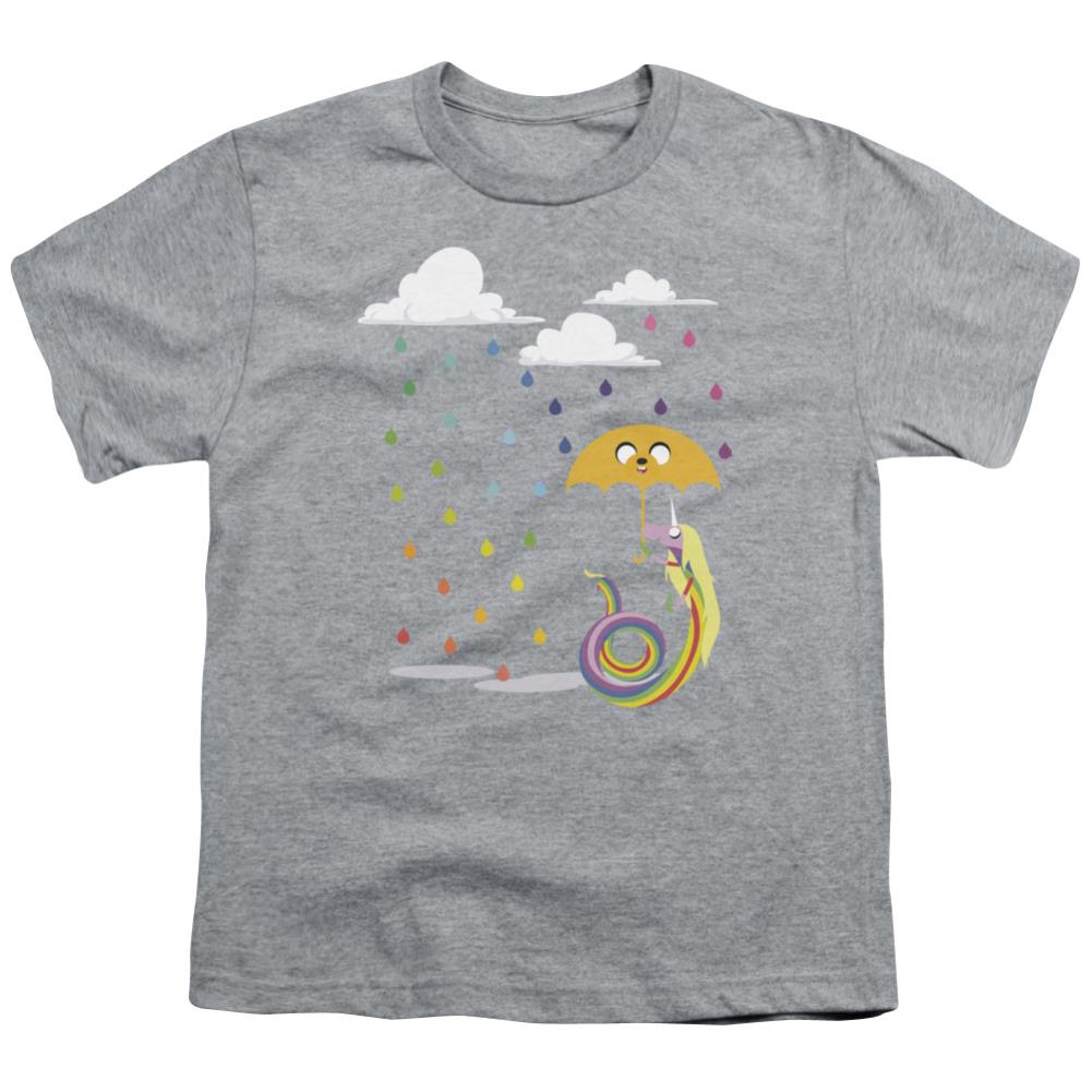 Adventure Time Lady In The Rain Youth 18/1 100% Cotton Short-Sleeve T-Shirt