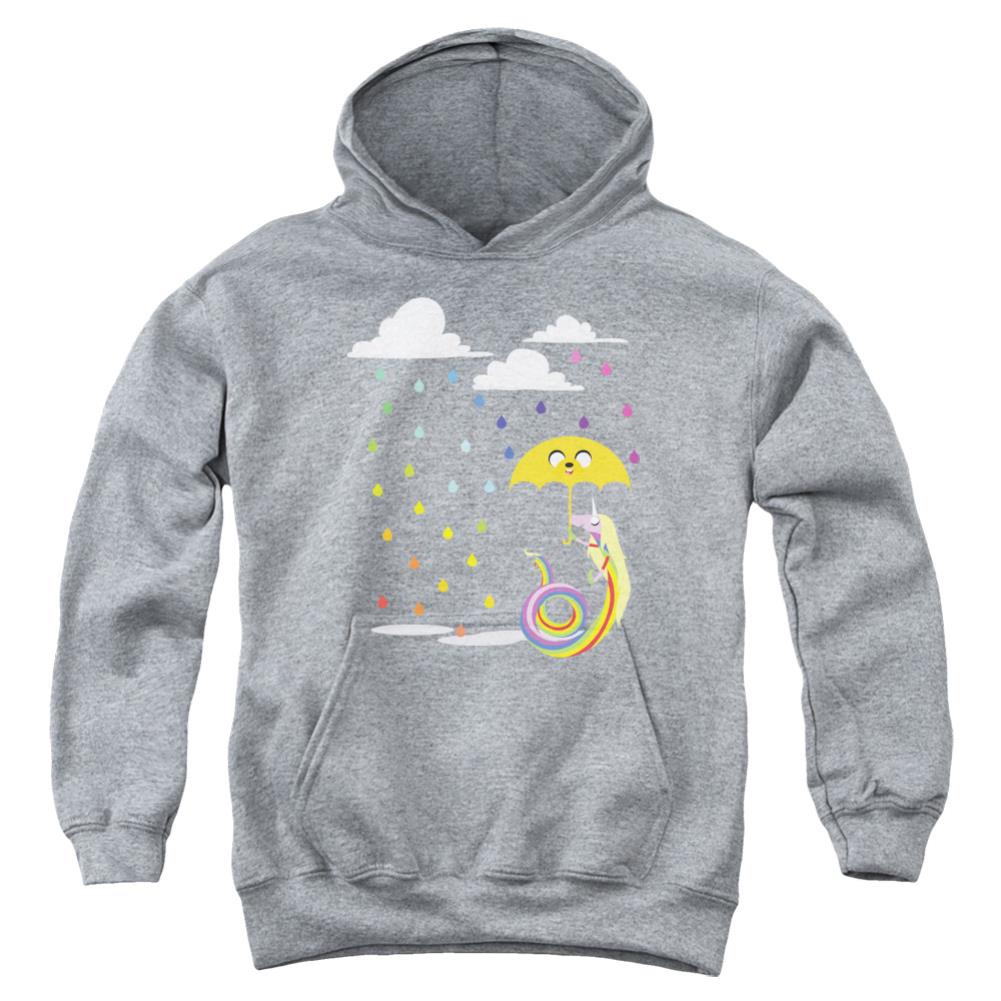 Adventure Time Lady In The Rain Youth Cotton Poly Pull-Over Hoodie
