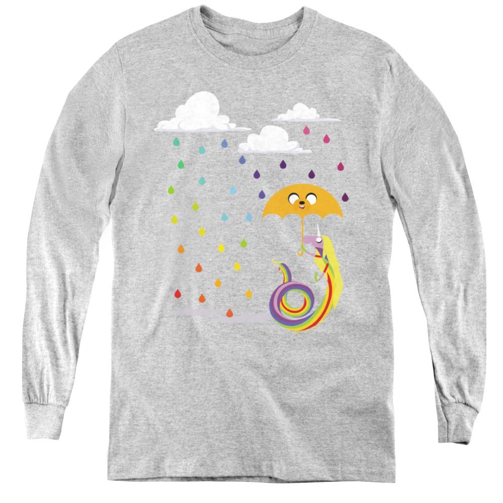 Adventure Time Lady In The Rain Youth Long-Sleeve T-Shirt