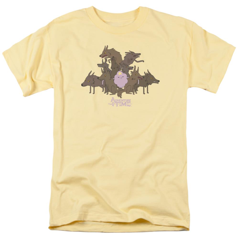 Adventure Time Lsp & Wolves Men's 18/1 Cotton Short-Sleeve T-Shirt