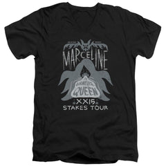 Adventure Time Marceline Concert Men's 30/1 Cotton Slim V-Neck T-Shirt