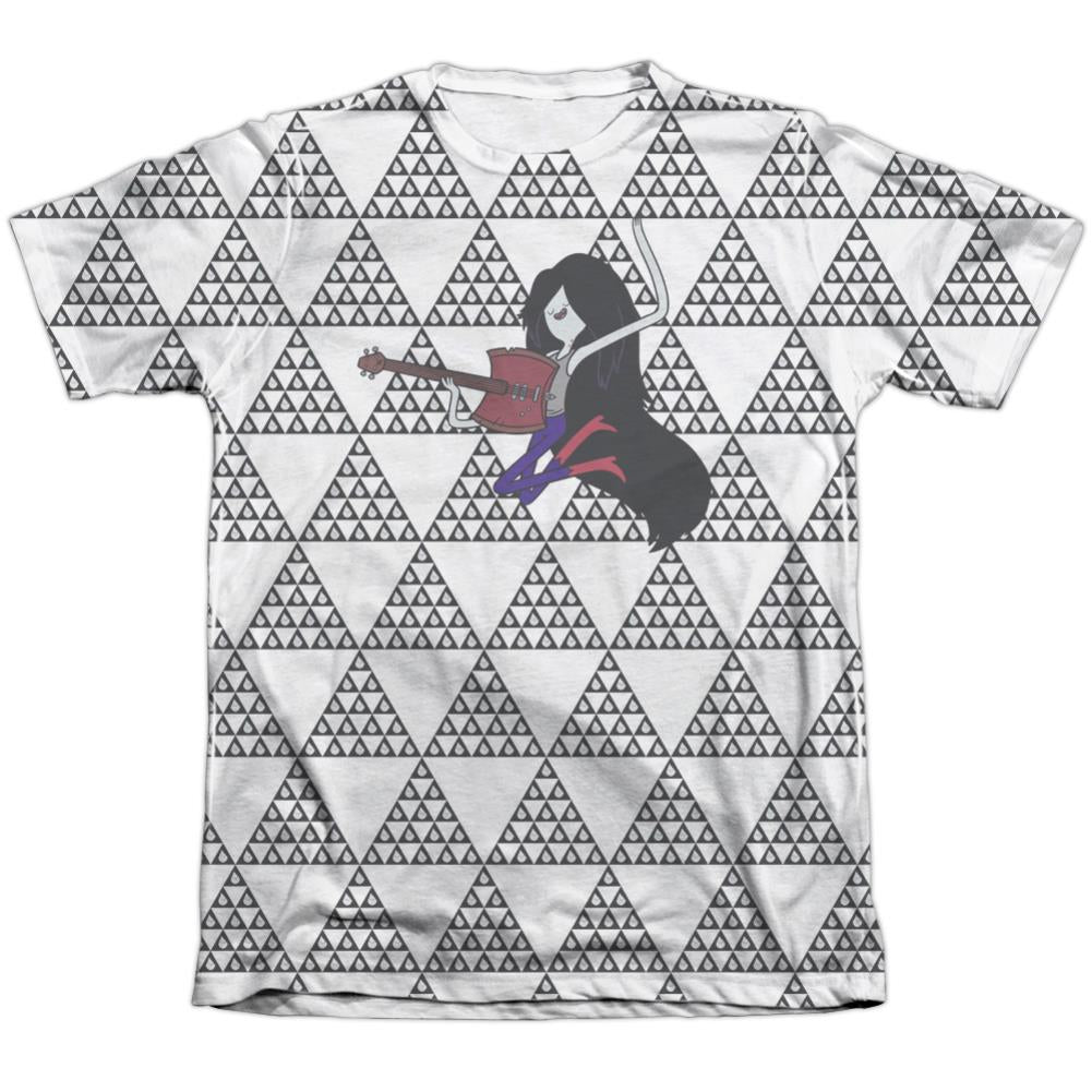 Adventure Time Marcy Triangles Men's Regular Fit Poly Cotton Short-Sleeve T-Shirt